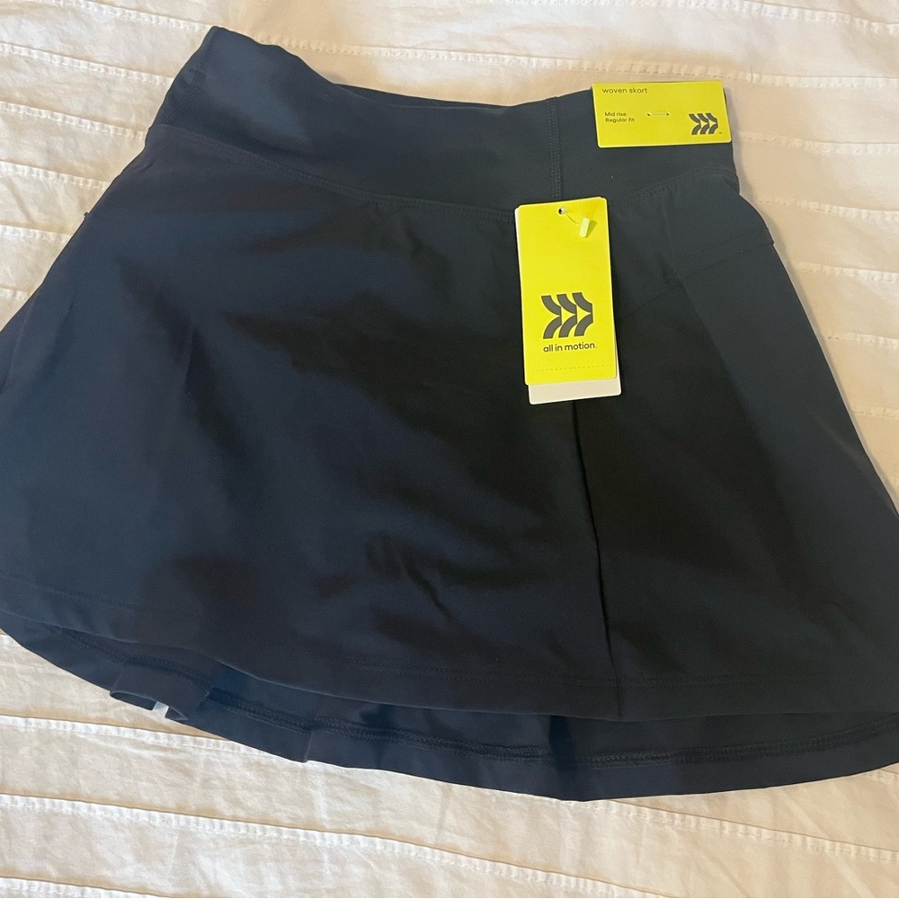 All in Motion Black Athletic Skort